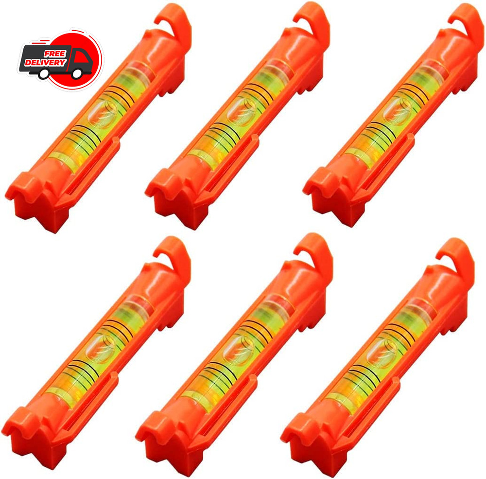 6x Hanging Bubble Line Level Tool Construction String Level Thread Level