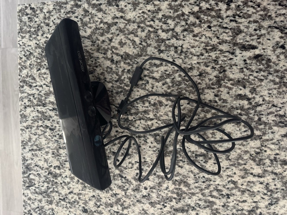 Microsoft Xbox 360 Motion Kinect Sensor Bar Camera Black, 1414 Model Tested