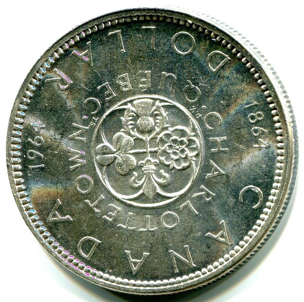 1964 Canada Silver Dollar !!  Uncirculated  !!