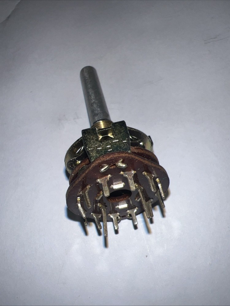 Alpha 6 Position, 2 Pole, Rotary Selector Switch Condition is New