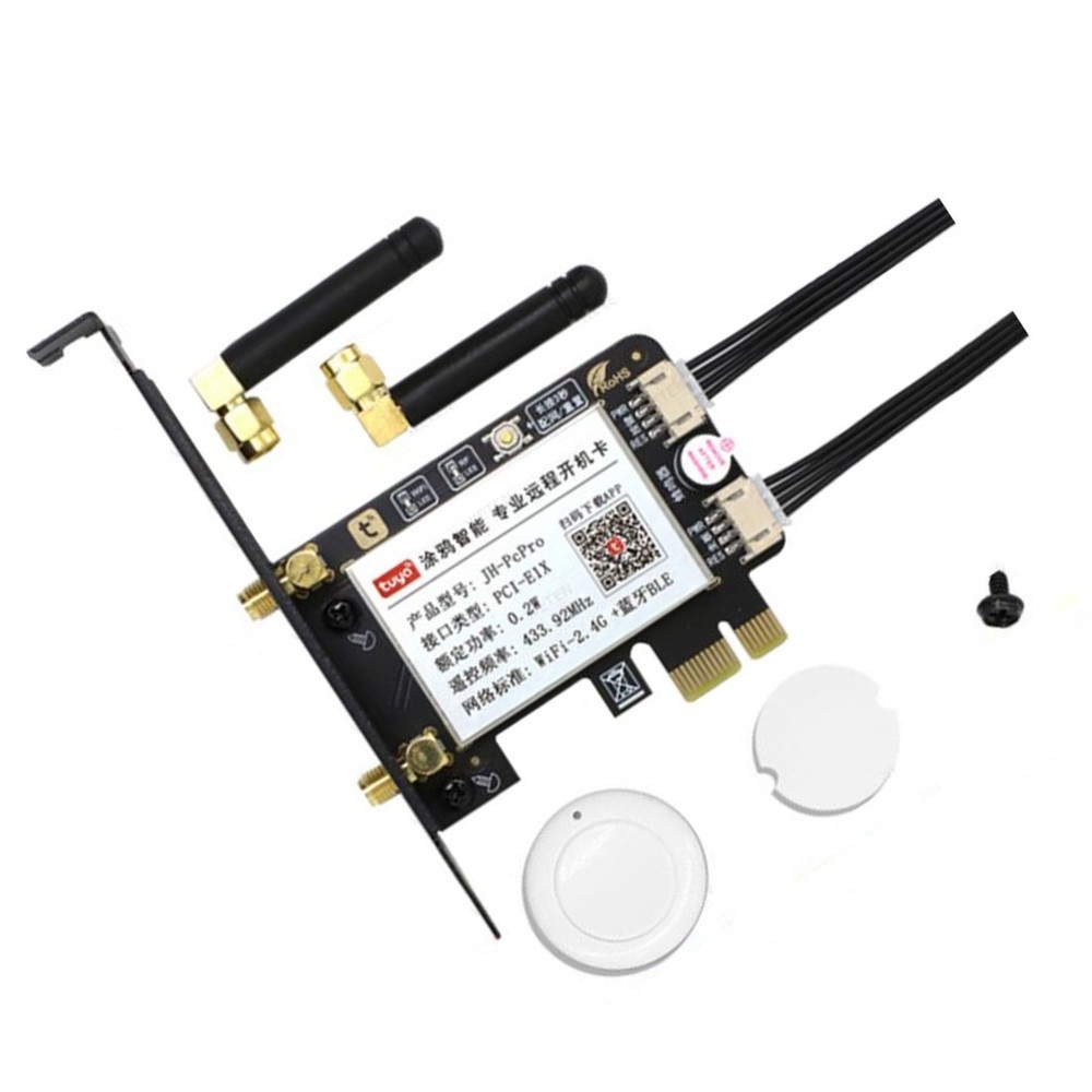 Tuya Wifi Computer  Reset  PCIe Card for PC  Computer,APP Remote4540