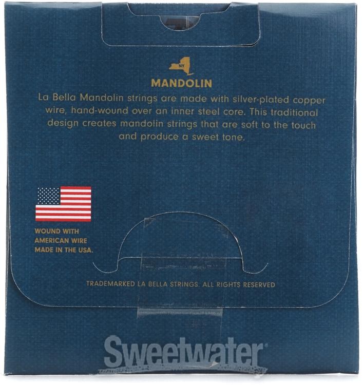 La Bella 770L Silver-plated Mandolin Strings - Light