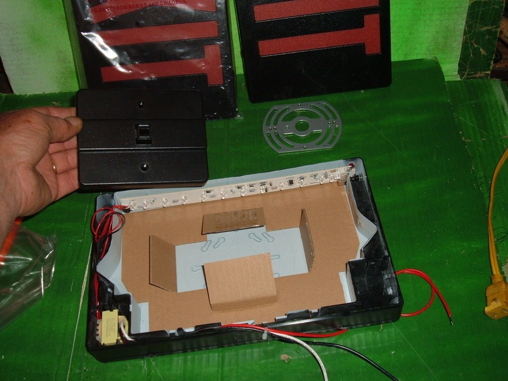 new exit sign red letter LED Exit Sign 120 new in the box