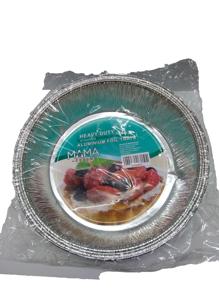 4 Aluminium Foil Trays
