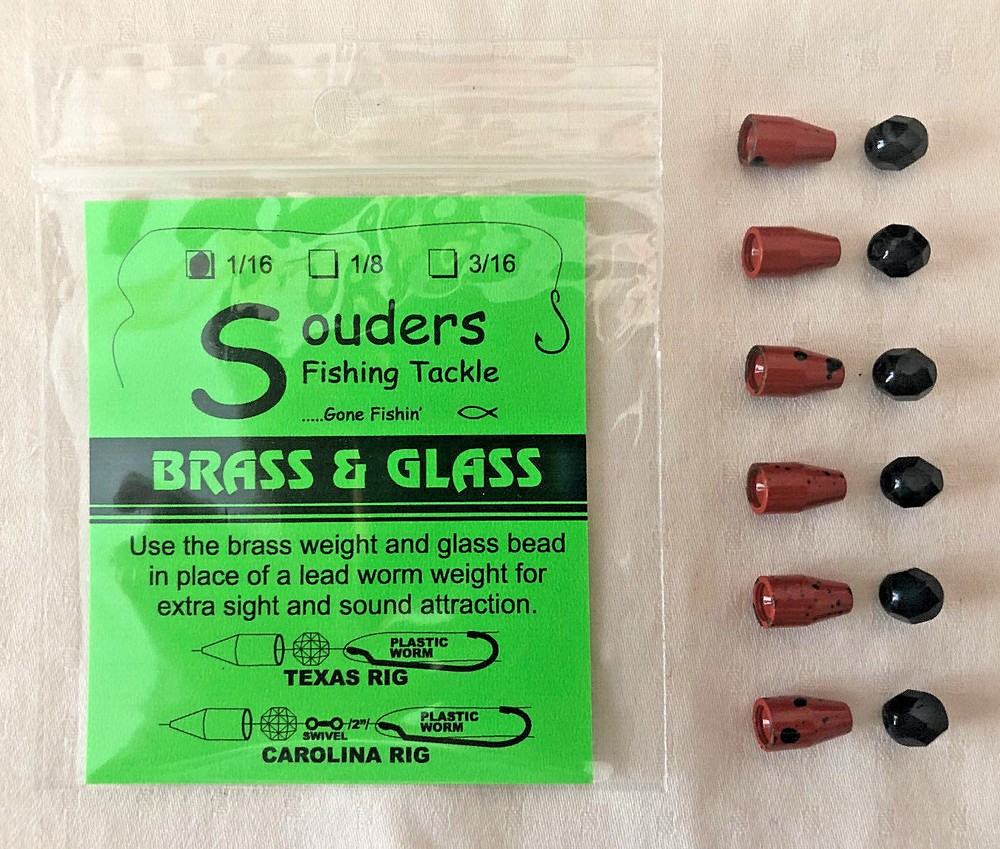 1/16 oz Brass & Glass Combo Pack- Crawfish