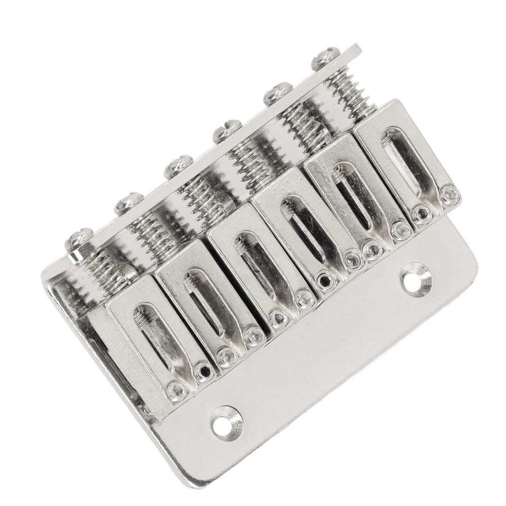 6 String Guitar Fixed Saddle Bridge Hardtail Top Loader Electric Guitar Saddle