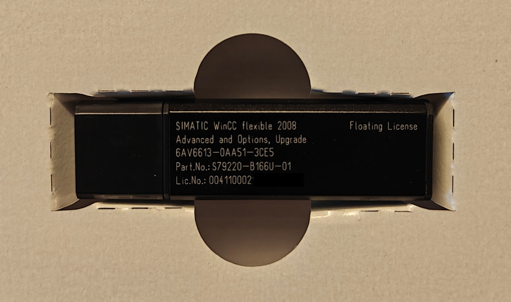 WinCC Flexible 2008 Advanced 6AV6613-0AA51-3CE5 Engineering