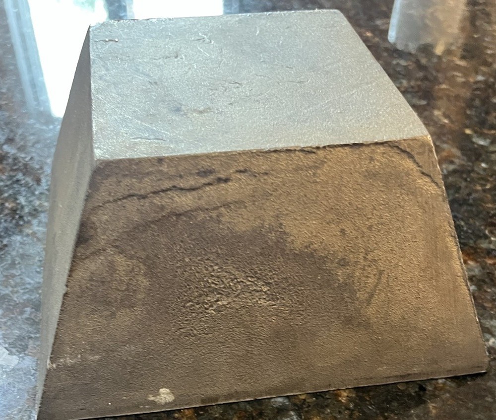 Brass Planter Small Heavy 6"x6", 4.6lbs Unique