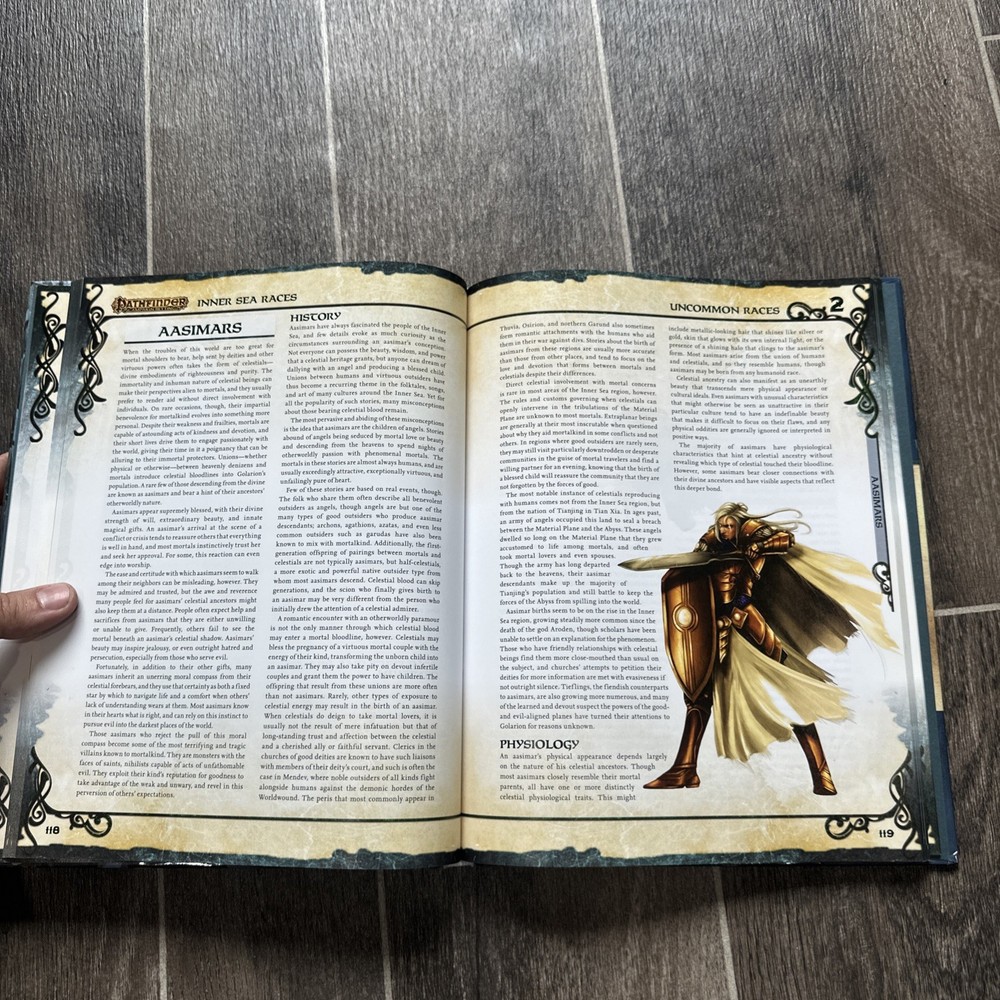Pathfinder (RPG) Campaign Setting: Inner Sea Races
