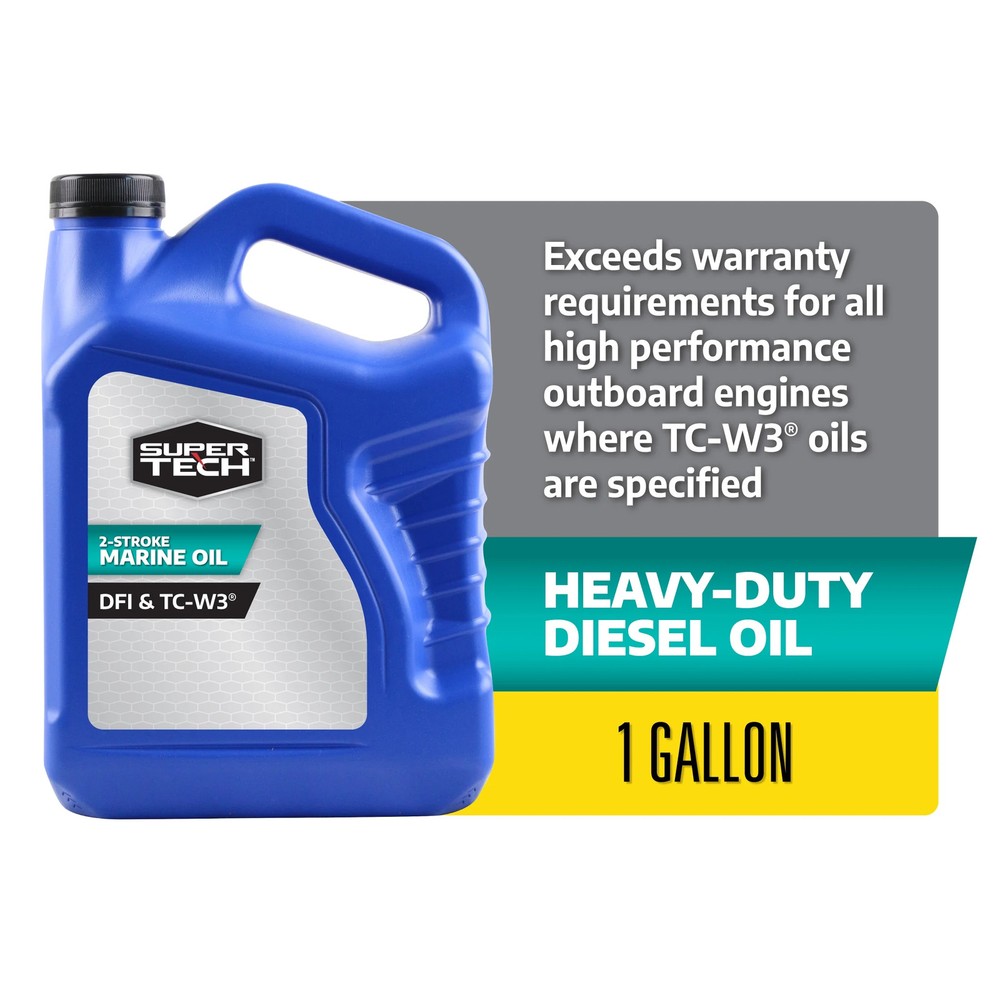 2 Cycle Outboard Engine Oil, 1 Gallon