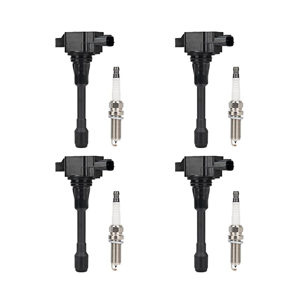 4Pcs UF549 Ignition Coil Pack and 9029 Iridium Spark Plug Compatibl... Fast Ship