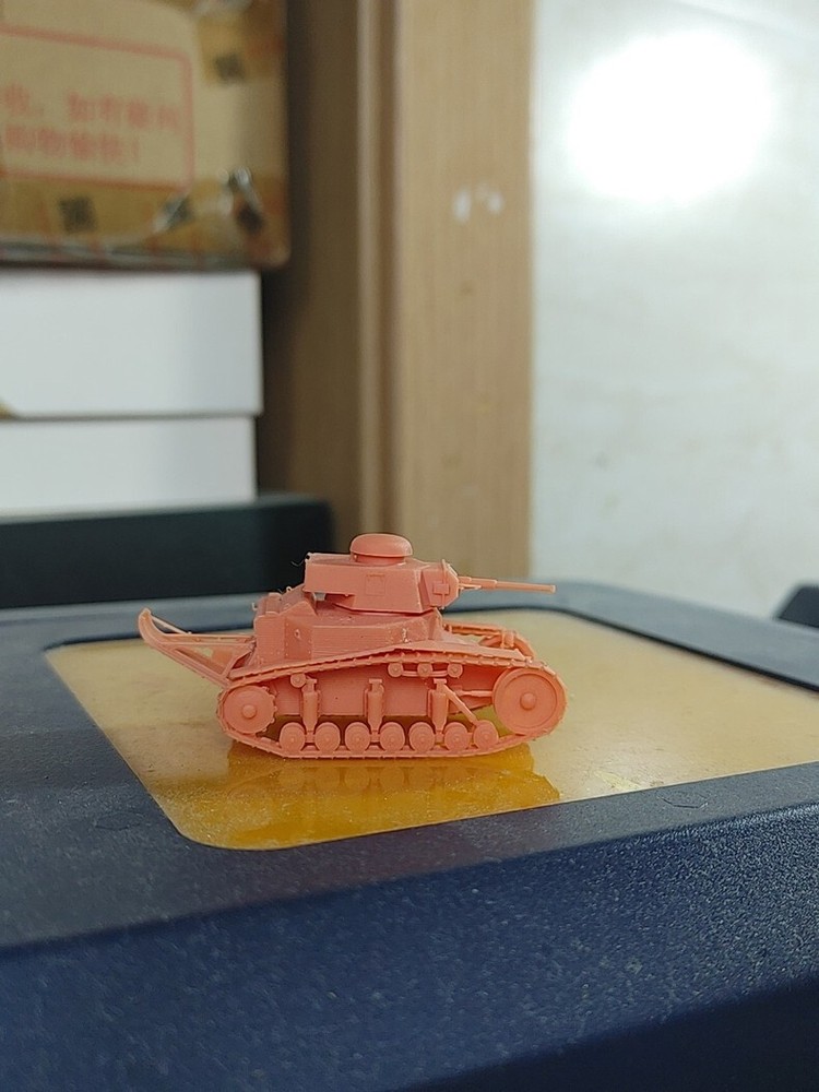 3D printing 1/72 Soviet MS-1 light tank Unpainted model kit