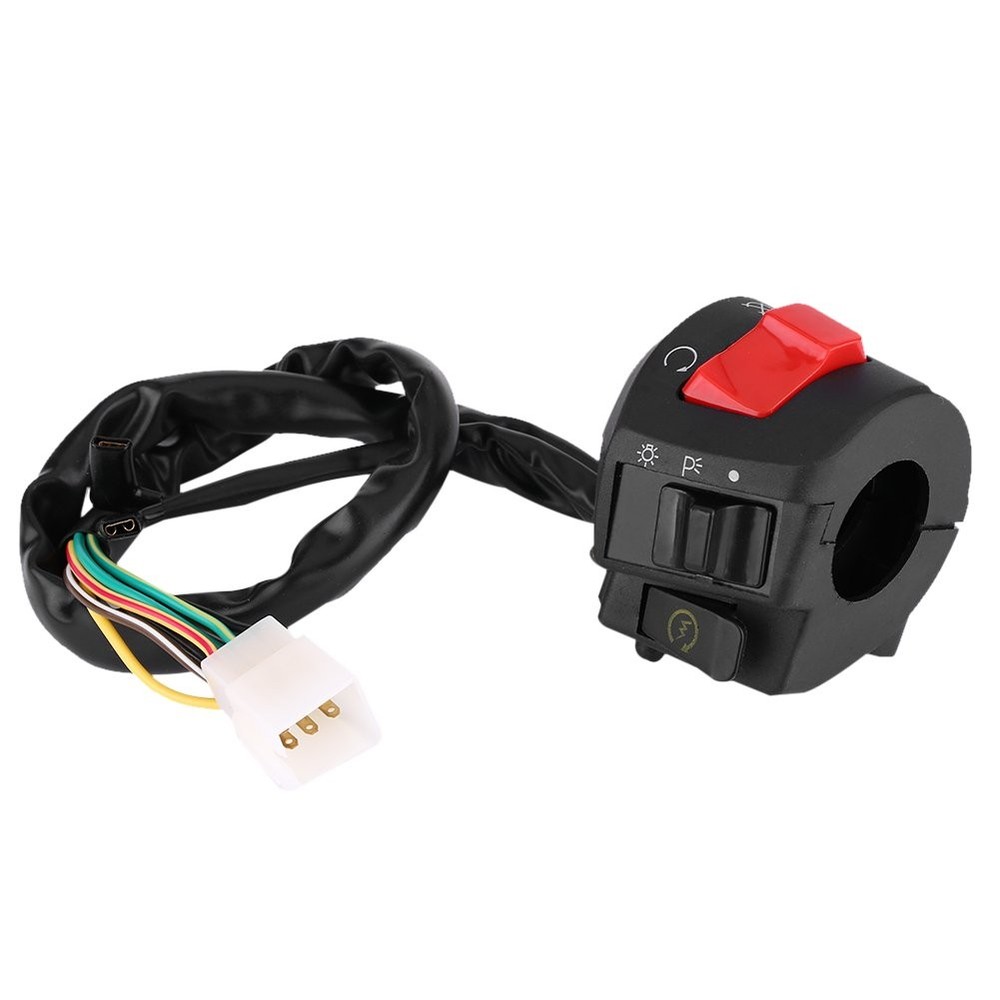 Complete Motorcycle Handlebar Control Kit Universal Fit with Turn Popular