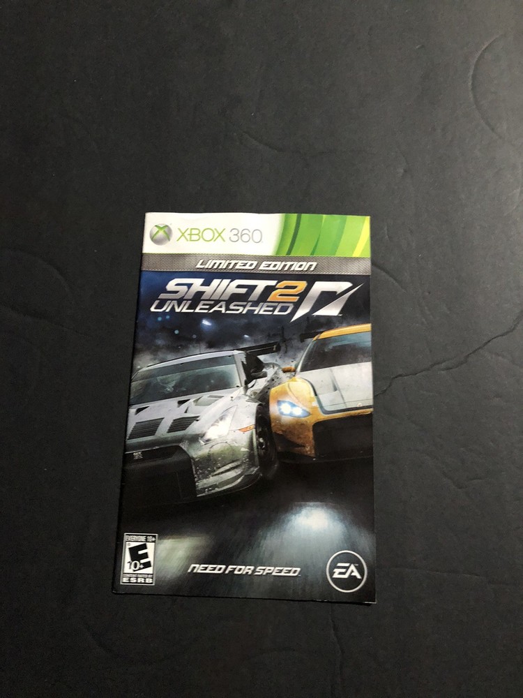 shift 2 unleashed limited edition xbox 360 manual Only