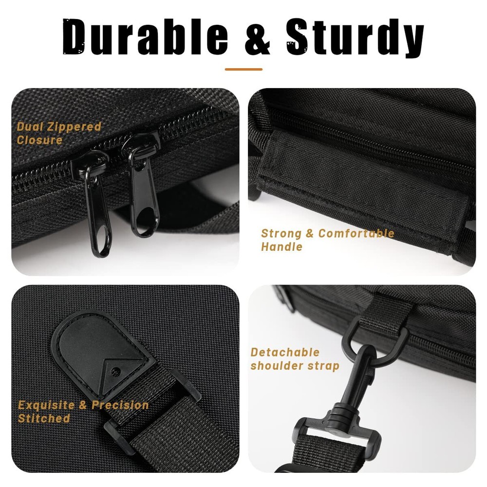 Compound Bow Case Light-Weight Soft Bow Bag with Arrow Pocket,37in Inside Length