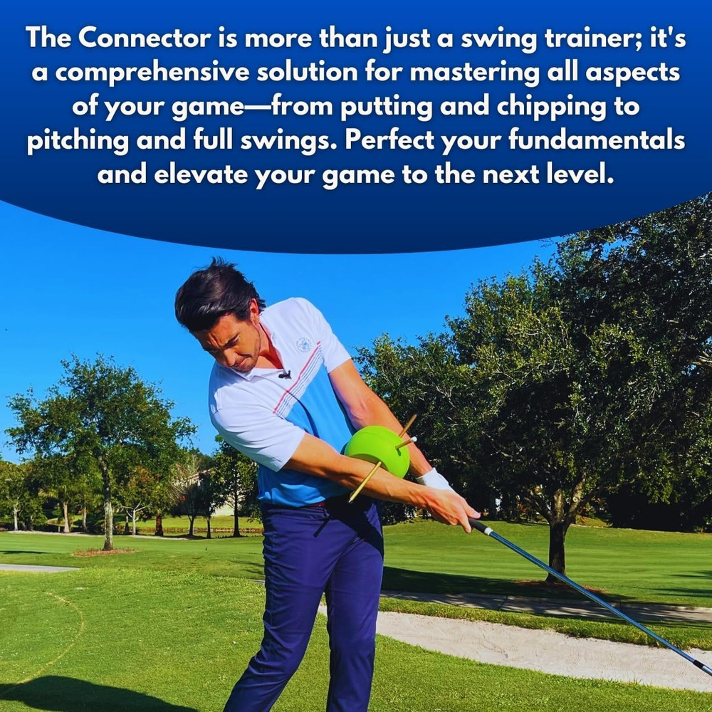 The Connector Golf Training Aid - Simple and Effective Training Tool Designed to