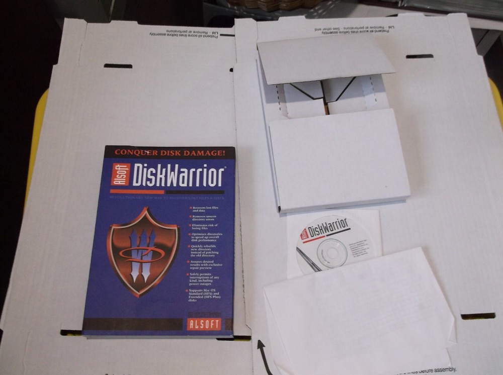 Alsoft DiskWarrior 1998 edition version 1.0.4