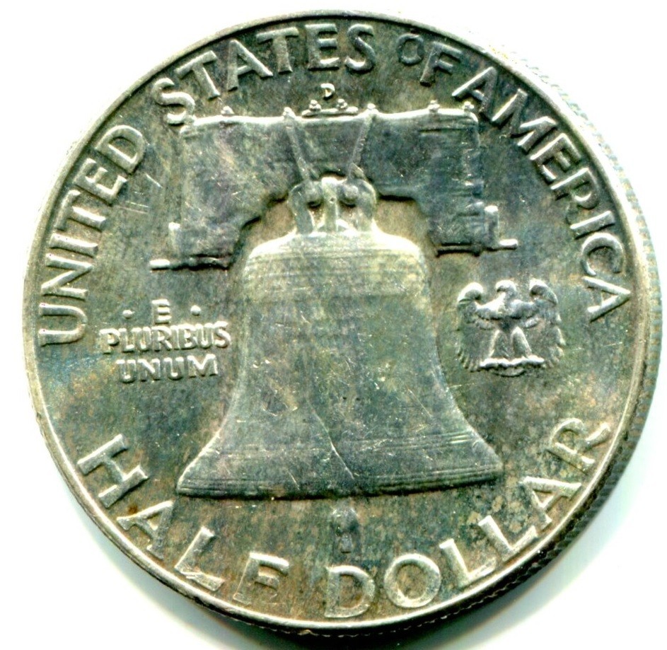 1962-D Silver Franklin Half Dollar !! Mint State !!