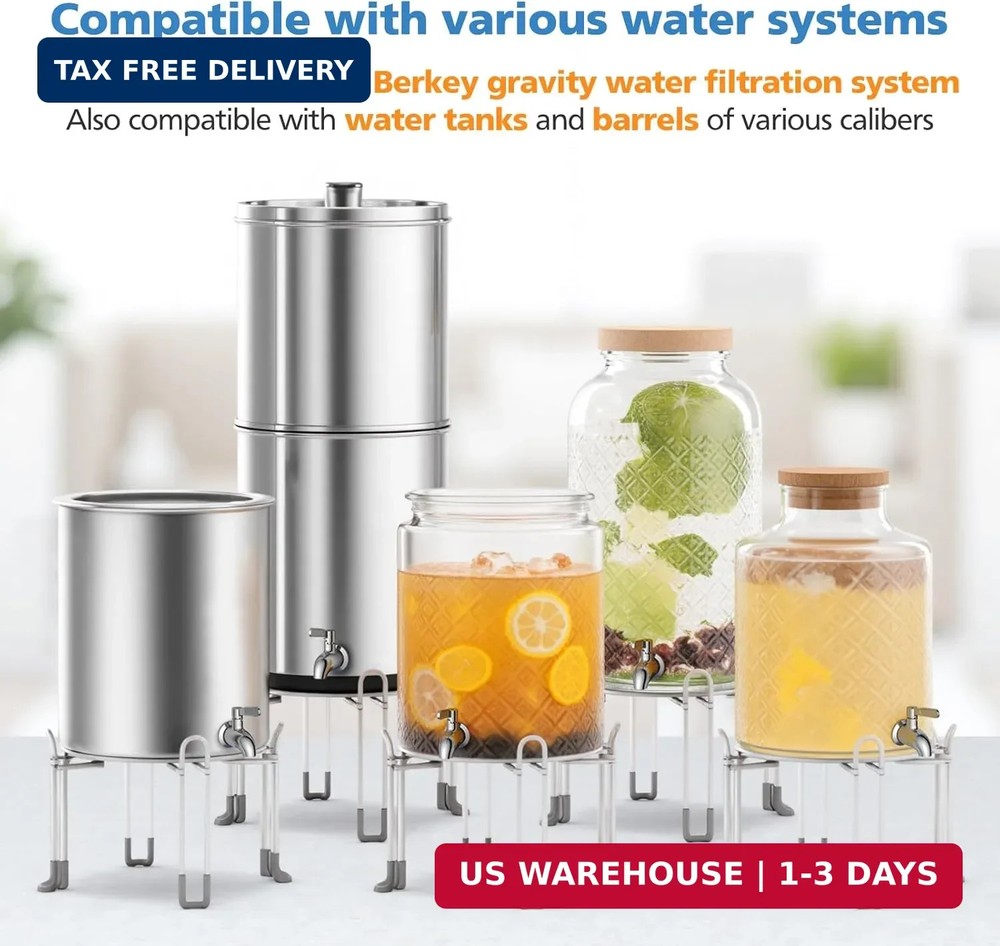 Beverage Dispenser Replacement Spigot, Stainless Steel Water Dispenser Replaceme