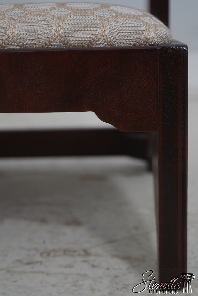 69512: Chippendale Style Mahogany Bedsteps