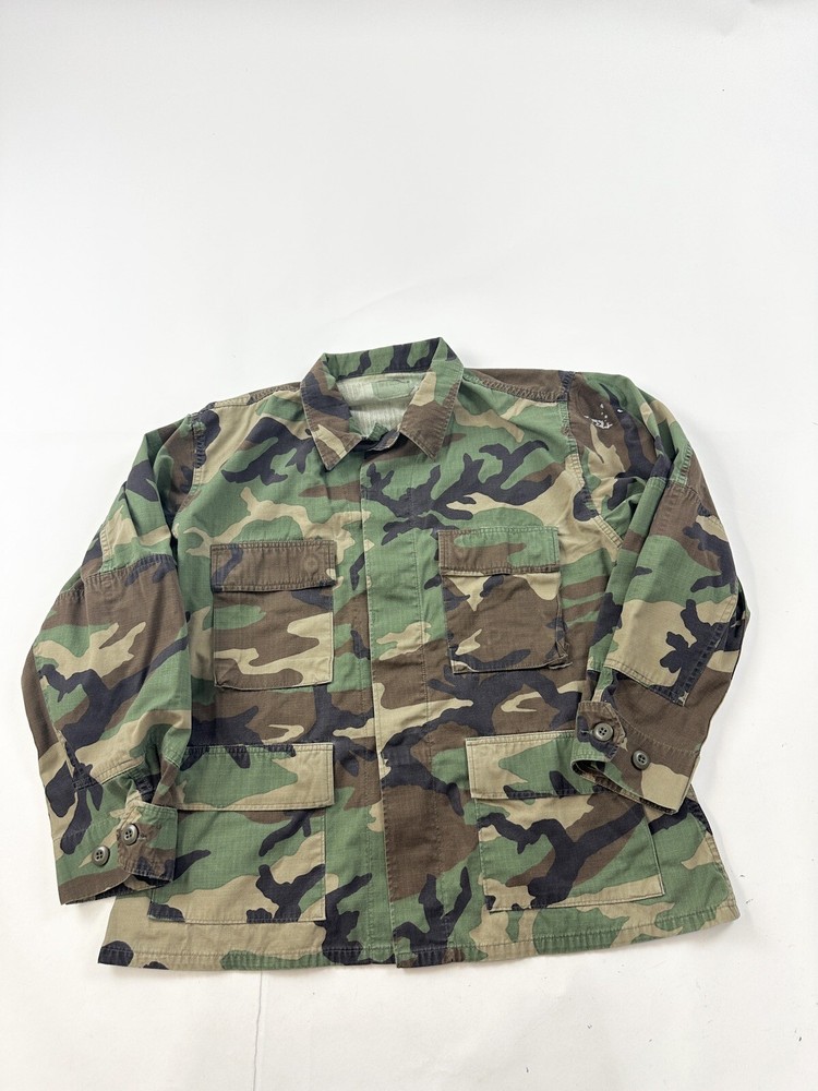 Camouflage Military Jacket Adult Medium Short
