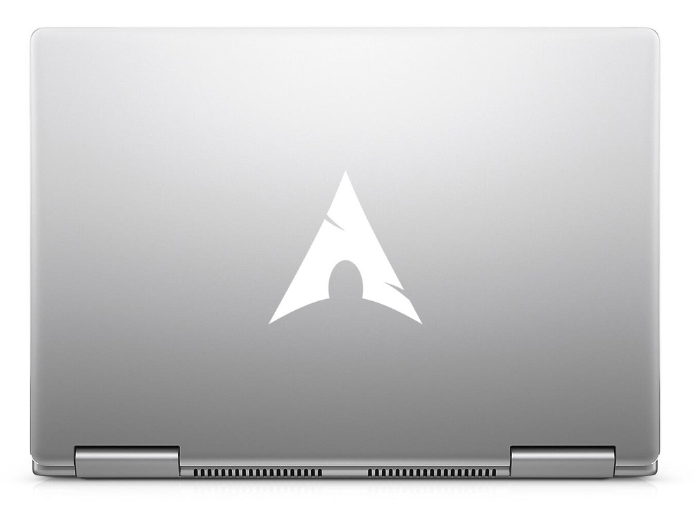 Arch Linux Laptop Decal in Multiple Colors and Sizes