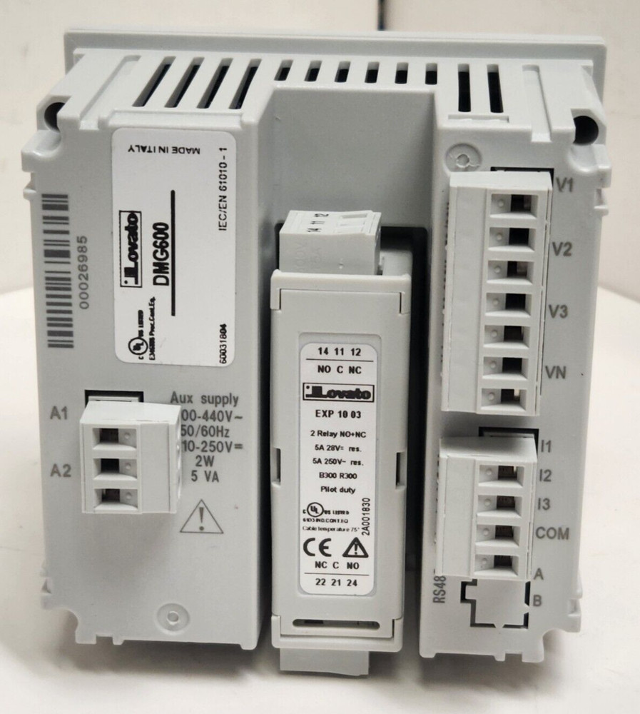 Lovato DMG 600 / DMG600 Flush-mount LCD multimeter