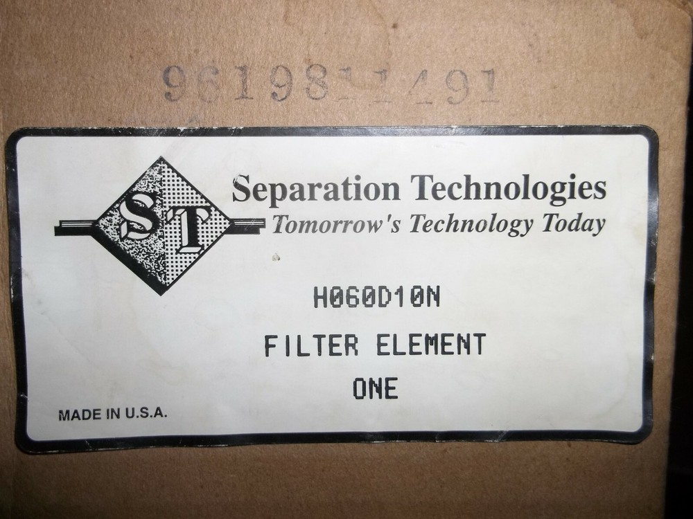 Separation Technologies H060D10N Filter Element K5