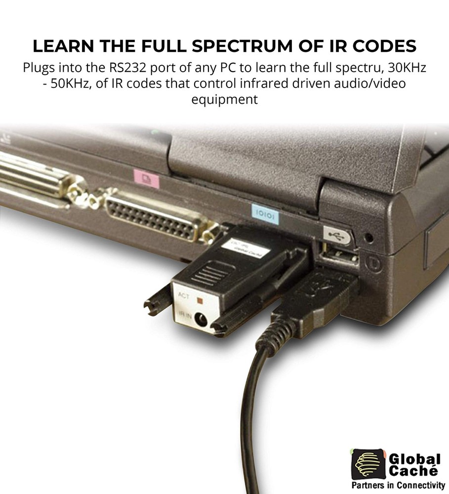IR Learner for Smart Sensors & Remote Controllers - Connect to Any Computer