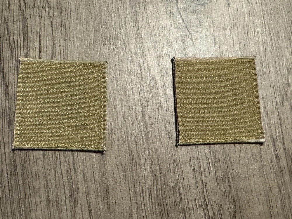 US Air Force Technical Sergeant E-6 Hook Fastener Backing Rank - 1 Pair