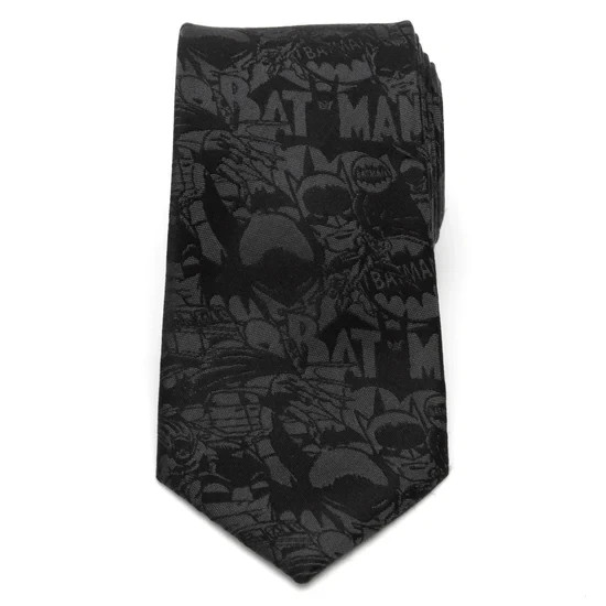 DC Batman Comic Black Tie