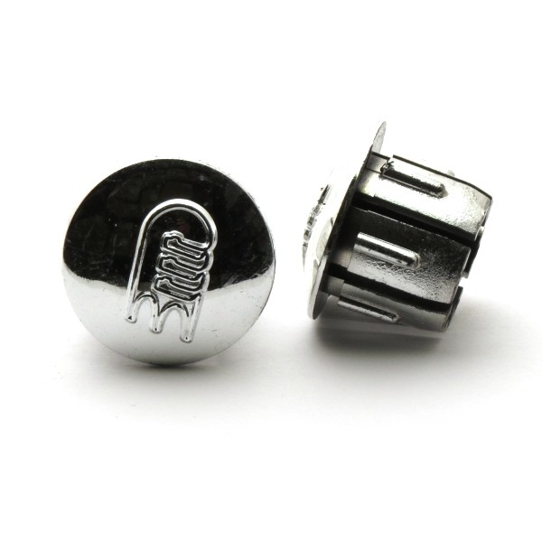 New 3TTT Handlebar plug (1) silver PLUG