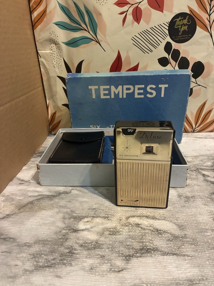 Tempest Transistor Radio