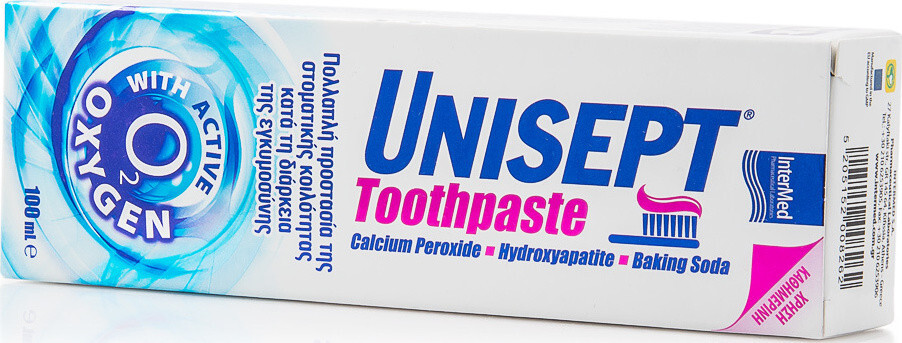 2 X PACK Intermed Unisept Toothpaste Daily Care & Multiple Protection 2χ 100ml