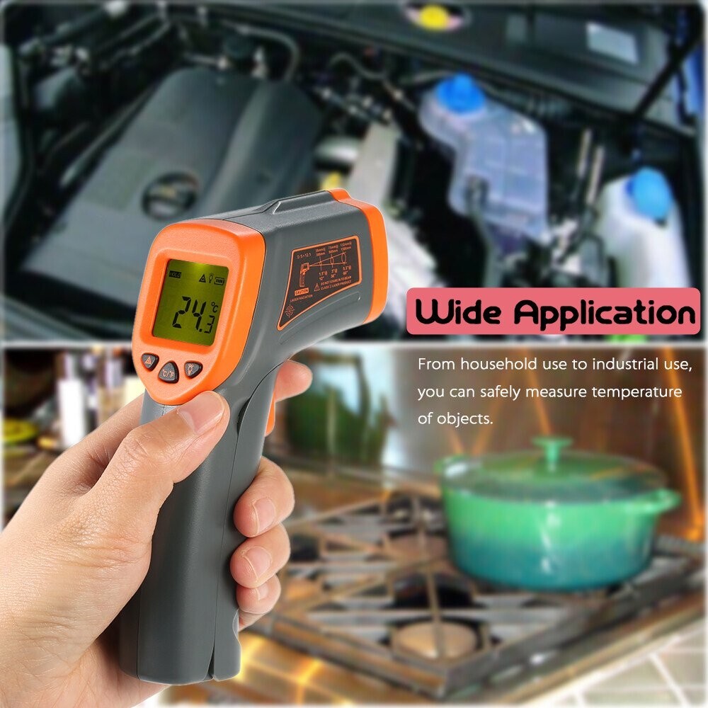 SMART SENSOR Portable Handheld Digital Non-contact IR Infrared Thermometer