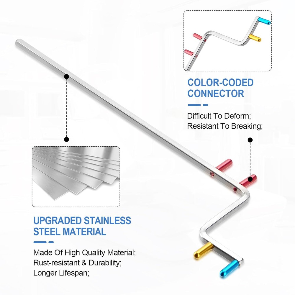 5Pcs Universal Dental X-Ray Indicator Aligning Arms Dental Xray Sensor Holders