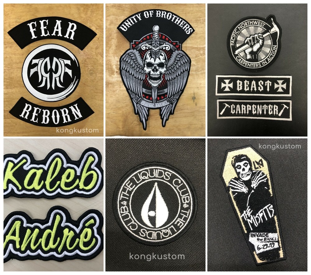 Custom Embroidered Personalized - Your Own Design Logo Image Patch