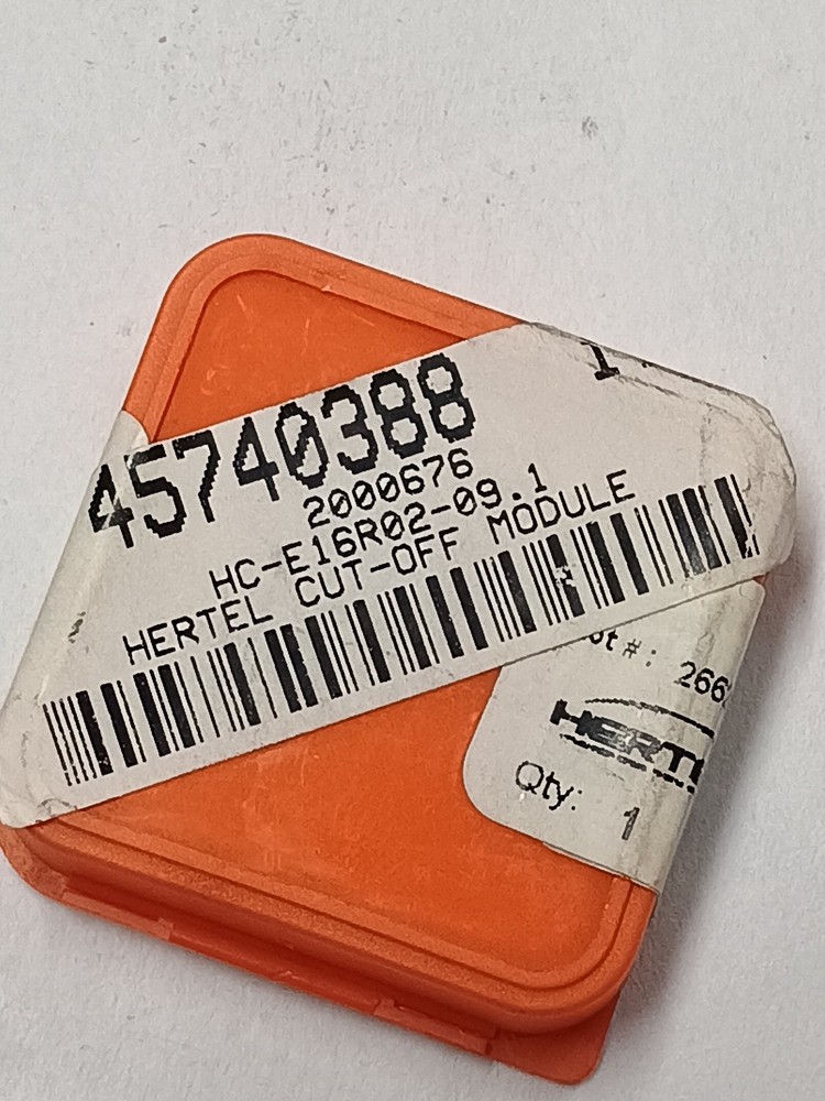 Hertel HC-E16R02-09.2 CUT OFF MODULE HC-E16R02-09.1