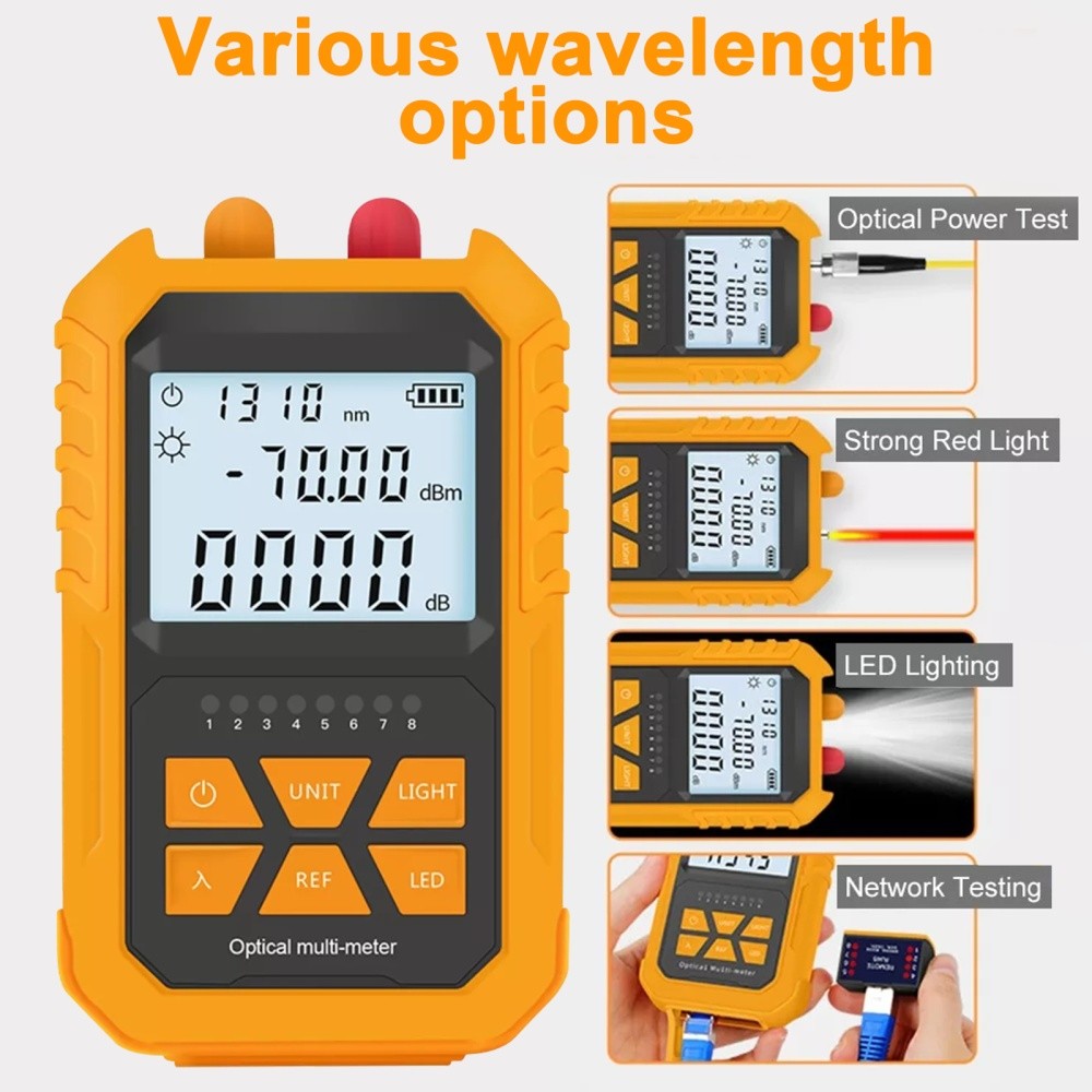 Current Sensing Switch Meter Measurement Optic Tools Fc Adapter