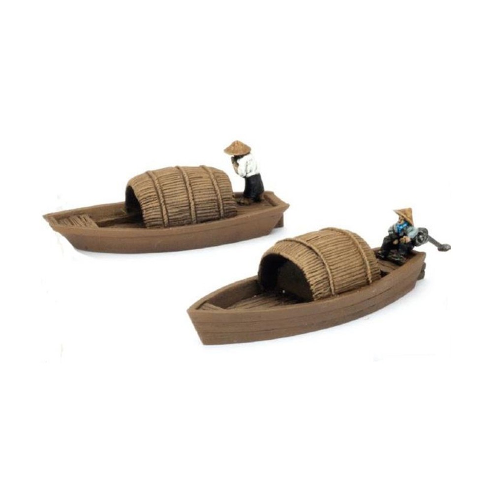 Battlefront 'Nam Minis Game 1:100 Sampans Pack New