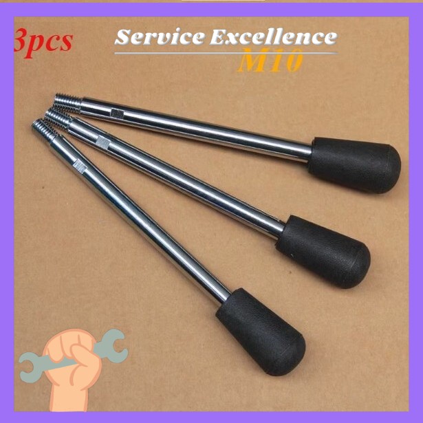 NEW 3X M10 200mm Bench Drill Drill Press Handle Press Down Handle Handle Rod new