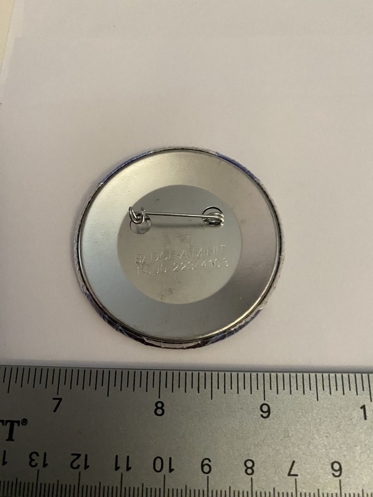Angel Religious Pin Back Button P149
