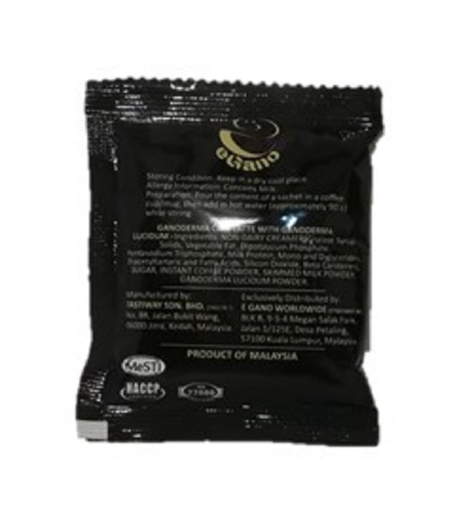 eGano 10 Box Premium Ganoderma Cafe Latte Expedited Exp 2026