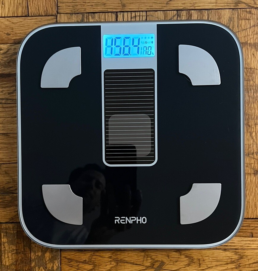 RENPHO Digital Bathroom Scale Model R-A012 Bluetooth Smart Scale TESTED/WORKS