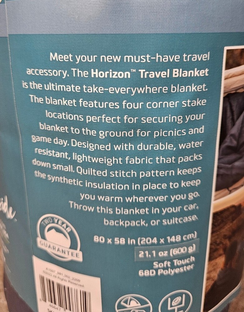 Klymit Horizon Travel Camping Blanket