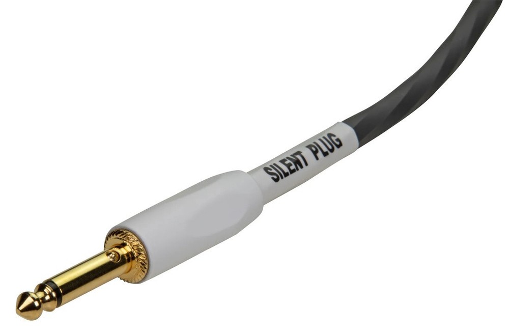 Pig hog Hex Series Silent Plug Instrument Cable 18.6 ft Grey