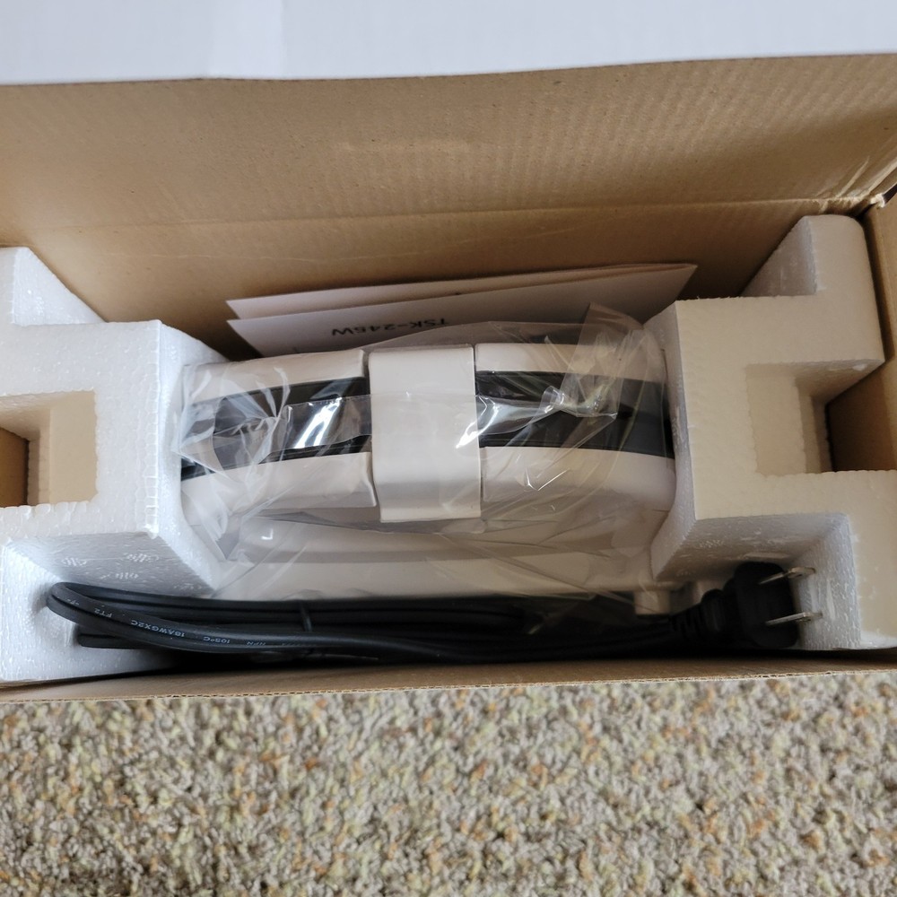 Belgian Waffle Maker Model TSK-245W w/ Original Box & Instruction Manual Walmart