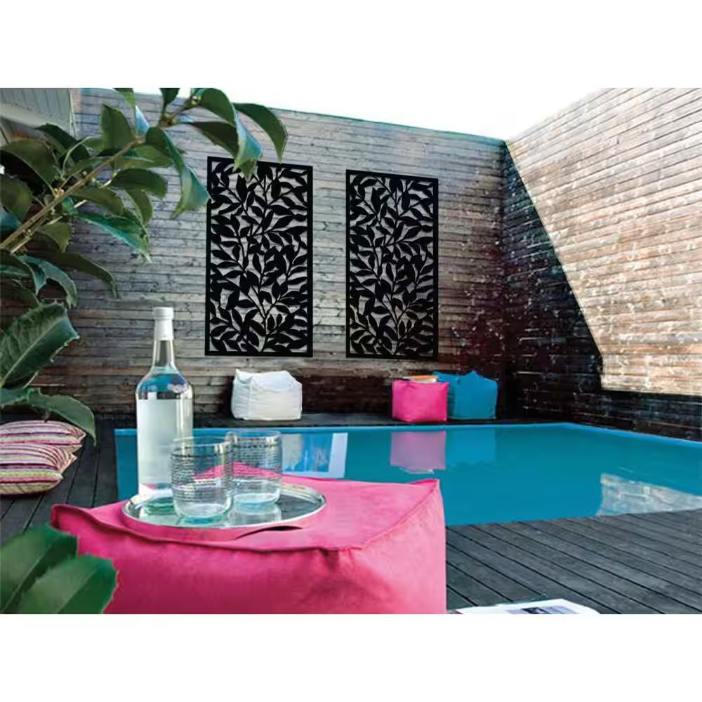 0.3 In. X 71 In. X 2.95 Ft. Tangle Decorative Screen Panel