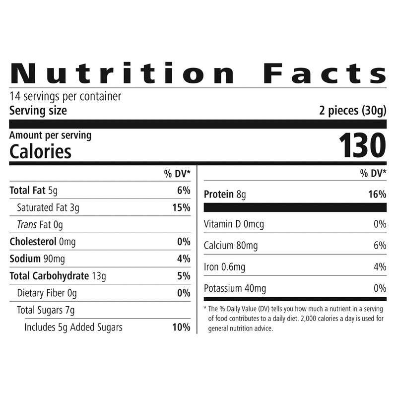 Protein Bites: Crunchy Caramel Vanilla