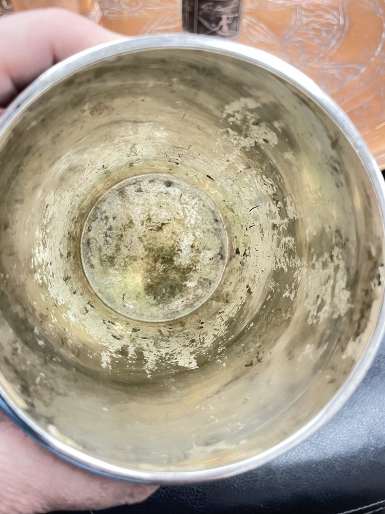 Kiddush Cup, Silver Plated